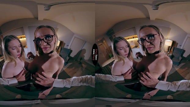 Virtualtaboo - New Year's Miracle - Nina Heels, Mila Pie (2025.12.26) (gearvr) 2