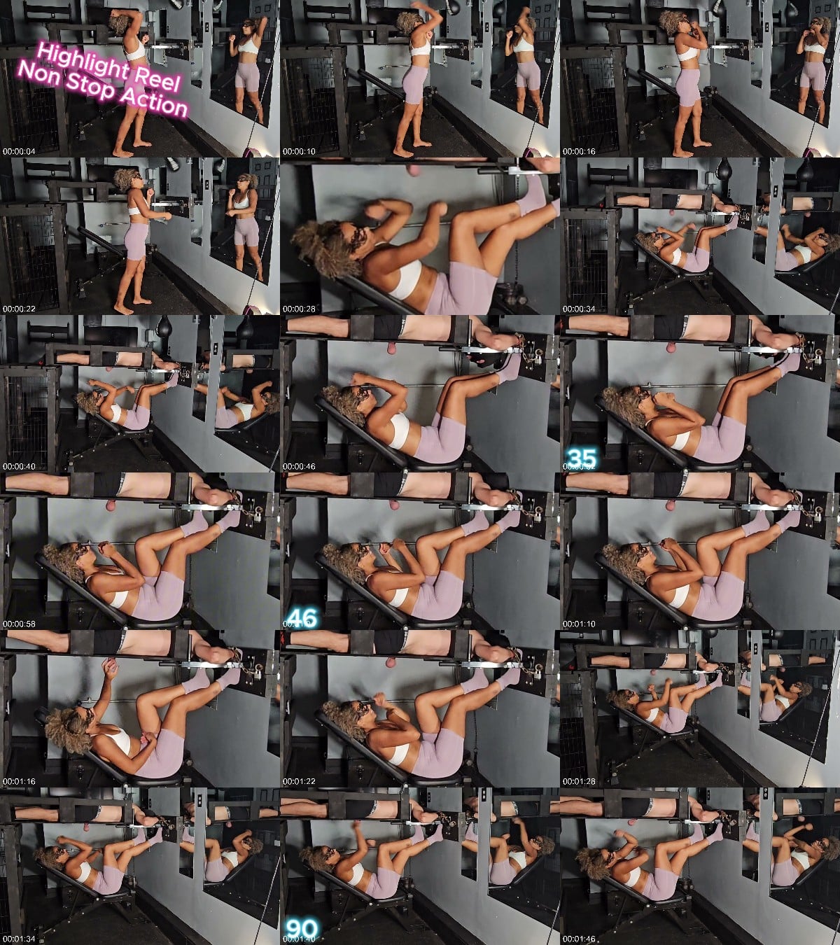 Ballbusting Bianca - Dominabianca - 100 Hits Of Pleasure Episode 3 Speedbag Highlight Reel 6