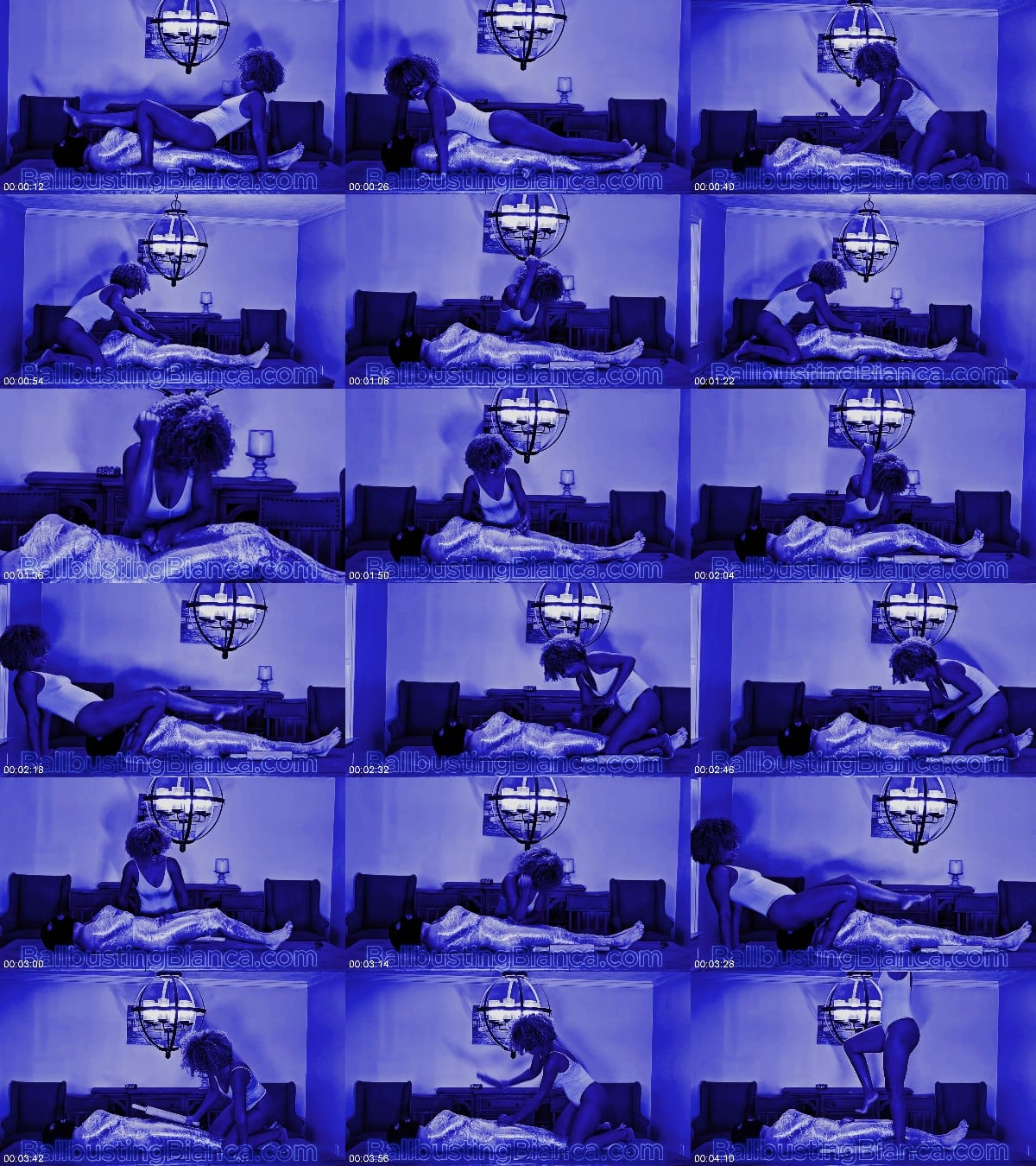 Ballbusting Bianca - Dominabianca - Relentless Ballbusting On The Dining Room Table With Face Sitting Foot Gagging 6