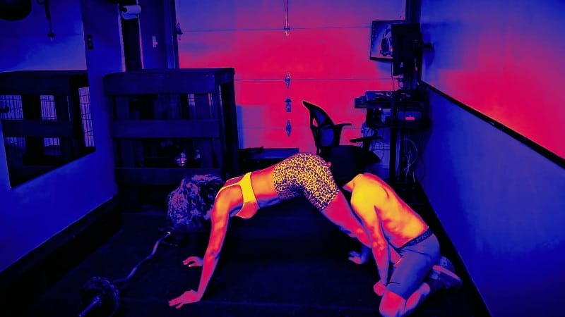 Ballbusting Bianca - Dominabianca - Sweaty Ass Worship Ballbusting Workout With Bonus Farts 2