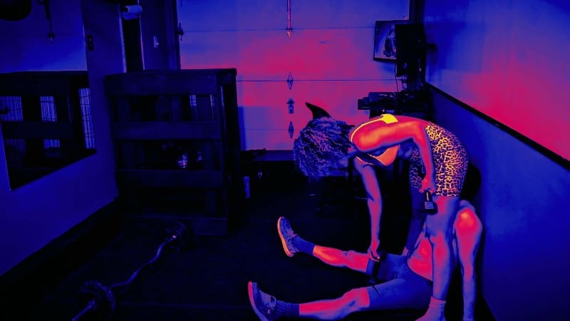 Ballbusting Bianca - Dominabianca - Sweaty Ass Worship Ballbusting Workout With Bonus Farts 4