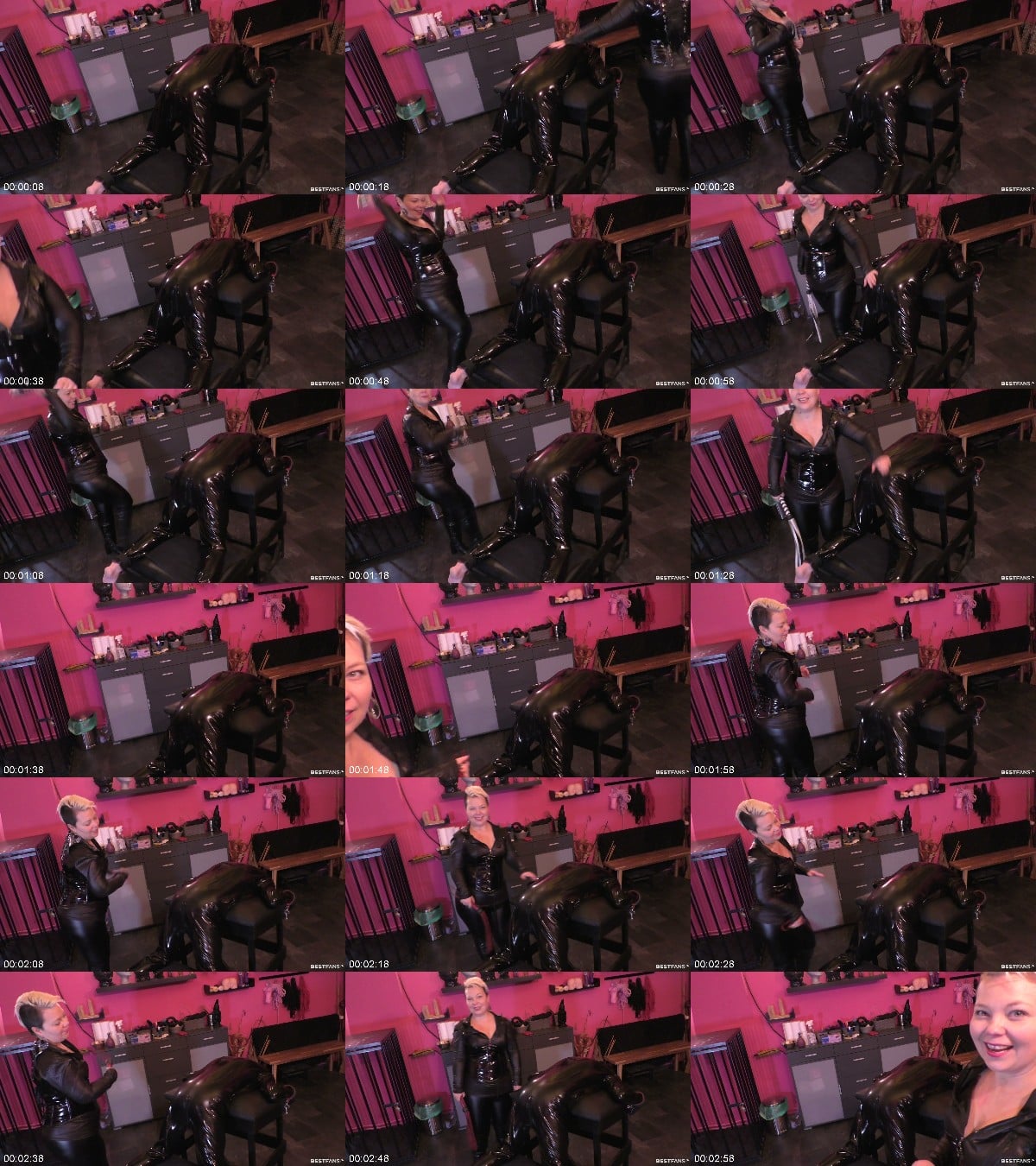 Domina Lady Susan - Latex Slave Gets Whipped 6