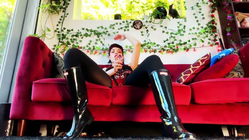 EnchantrixV - Surrender and obey to my hunter boots and strap 4