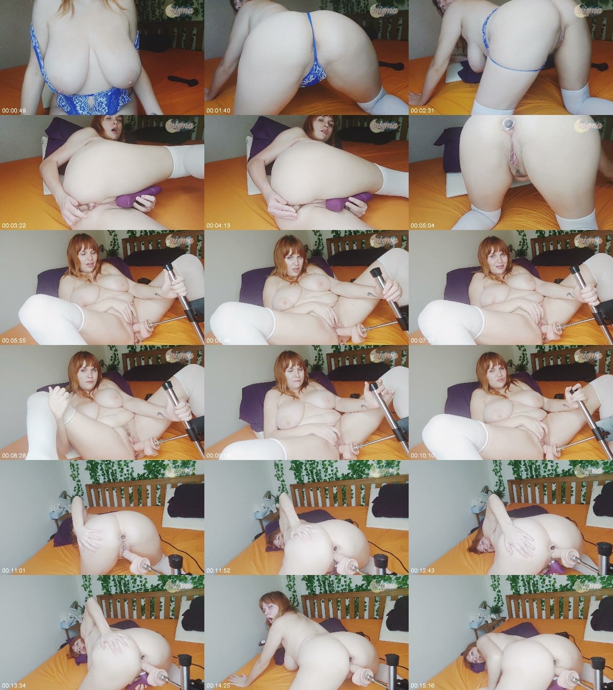 EnigmaMGF - Plugged Sex Machine Cum 6