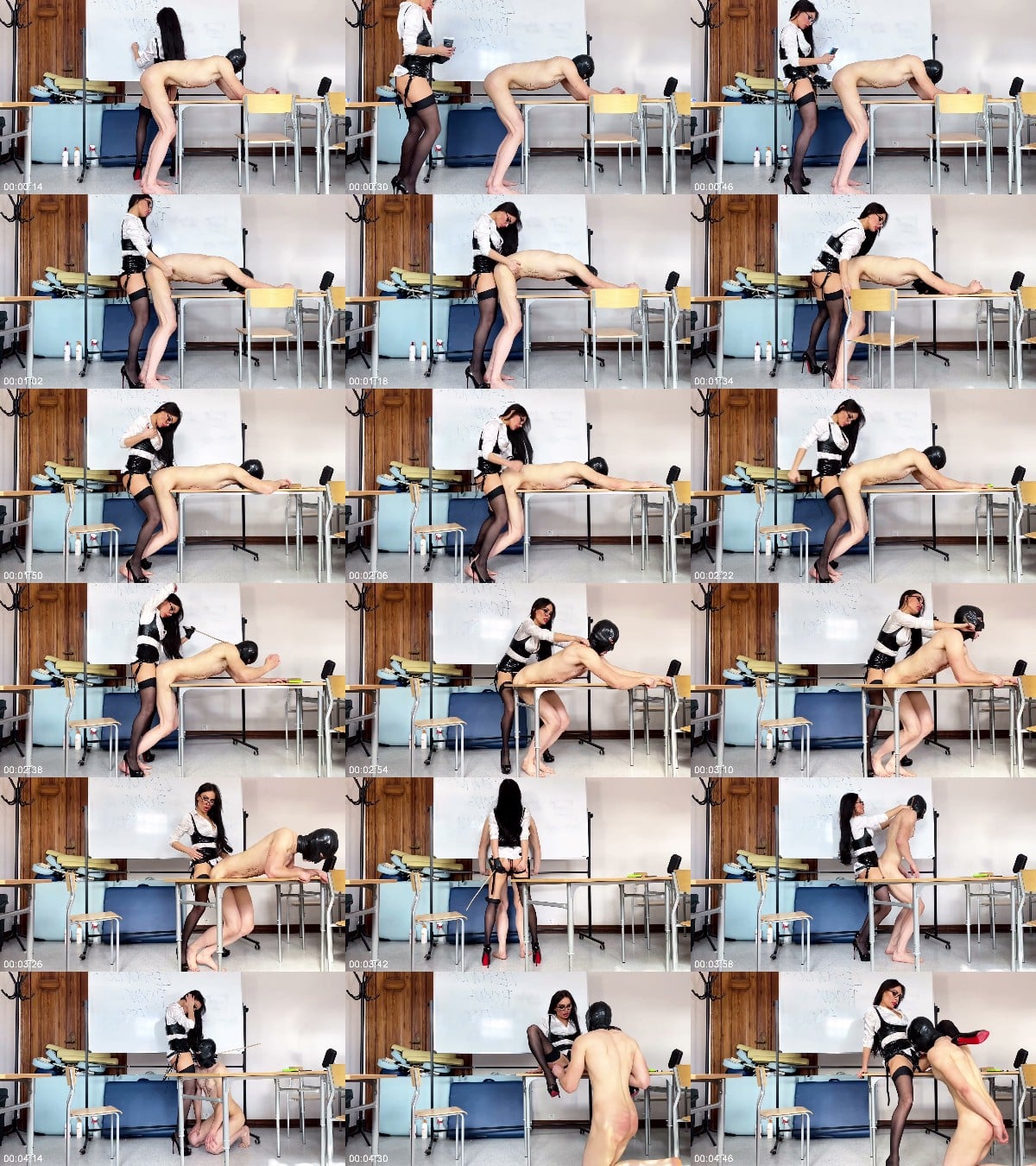 Evil Woman - Strapon lesson with Evil Teacher - Pegging 6