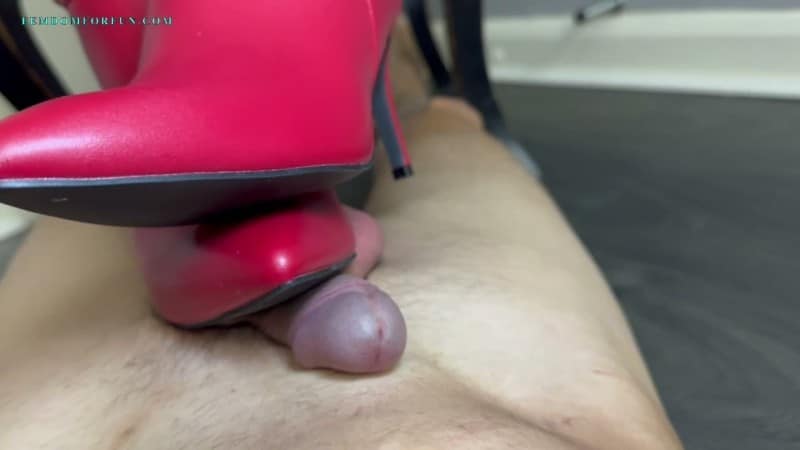 Femdom For Fun - Miss Jessica Wood Your Balls Belong Beneath My Boots 3