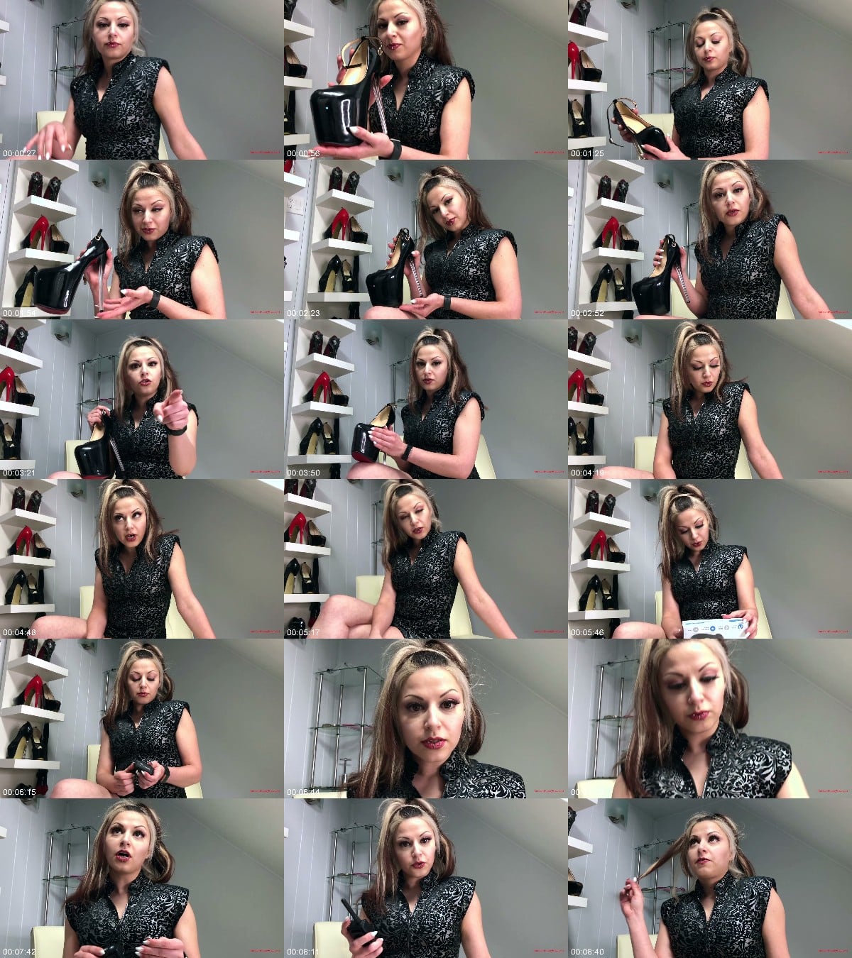 Femdom Puppy Play - Isobel Devi Shocks Her Bad Slave 6