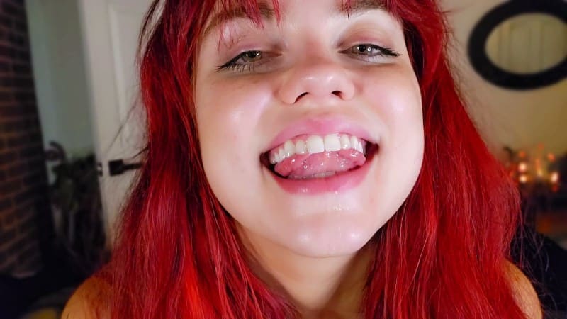 Ginger Rae xoxo - Spit Play and Sensual Finger Sucking 4