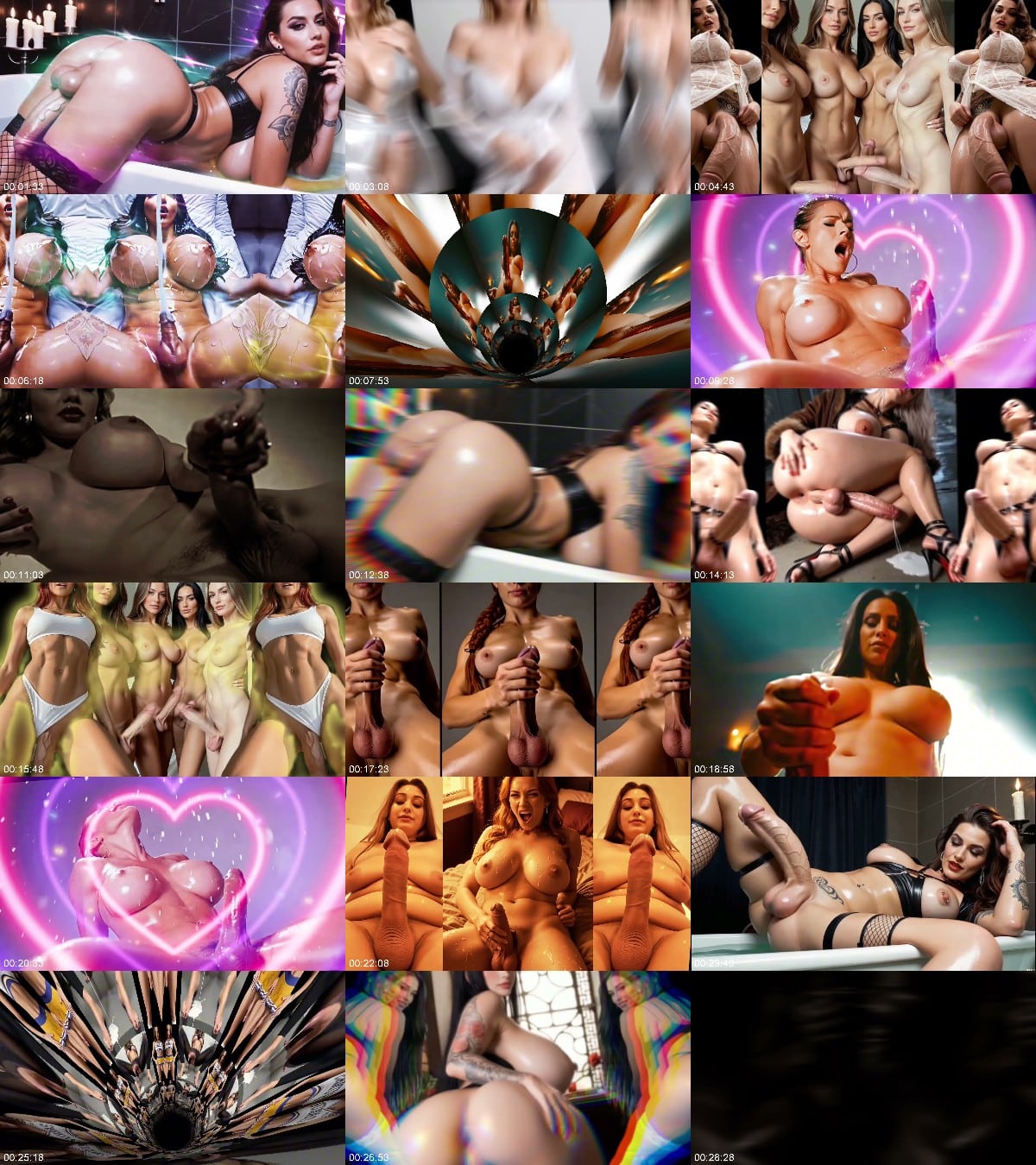 Goddess Destruction - NOT GAY IF IT'S SHEMALES 6