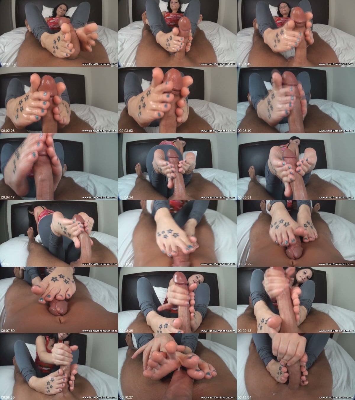 Hand Domination - Brandi Gives The Best Footjob Ever 6