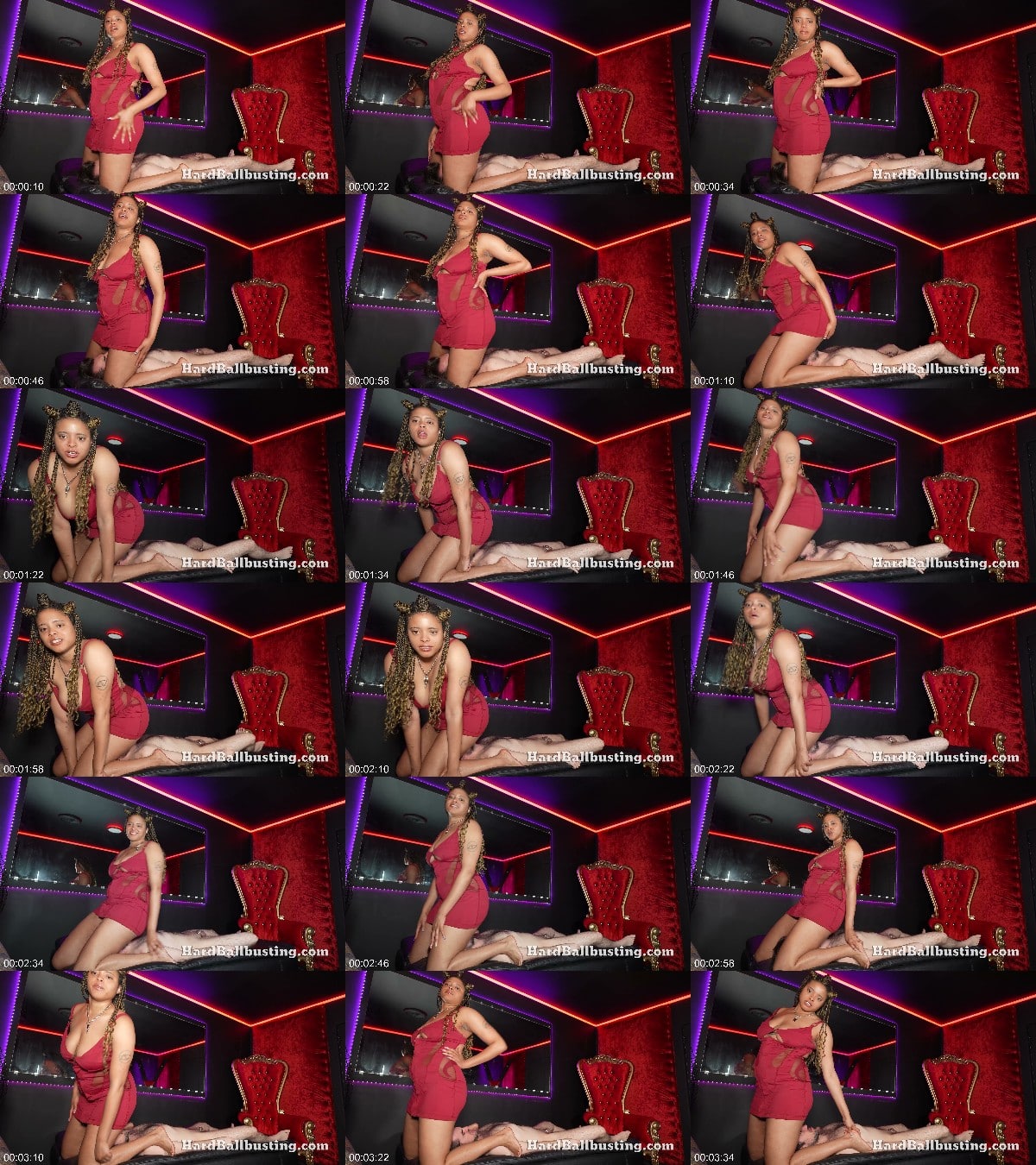 HardBallbusting - Extraterrestrial Goddess Learns About Weird Human Farting And Uses Her New Human Ass To Fart All Over Her Human Chastity Slave - Mistress Sasha 6