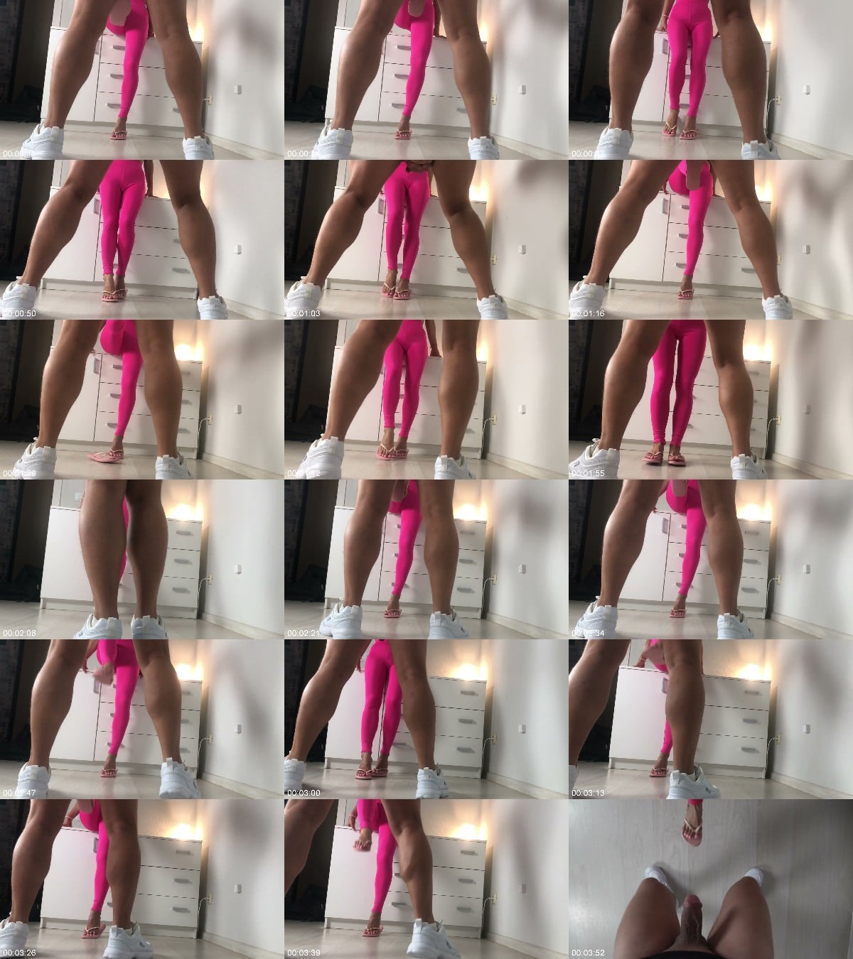 Homemade Ballbusting Pink Flip Flops Ballbusting 6