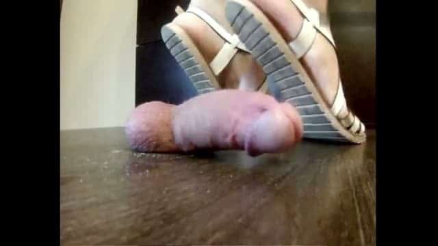 Karina Femdom Store - Mistress Karina Brutal Cock And Balls Crush With Flat Sandals 2