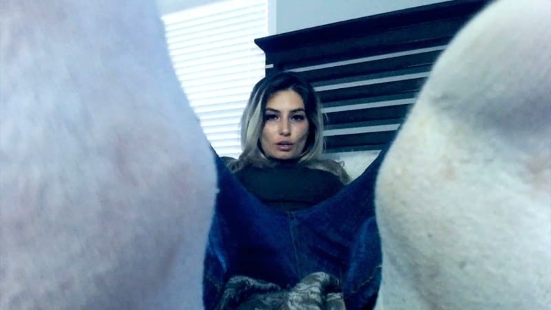 Kerri Kings Naughty Pleasures - Kerri King Rewards Daddy for Her Shopping Trip with a Dirty Sock Footjob Cum Countdown 3