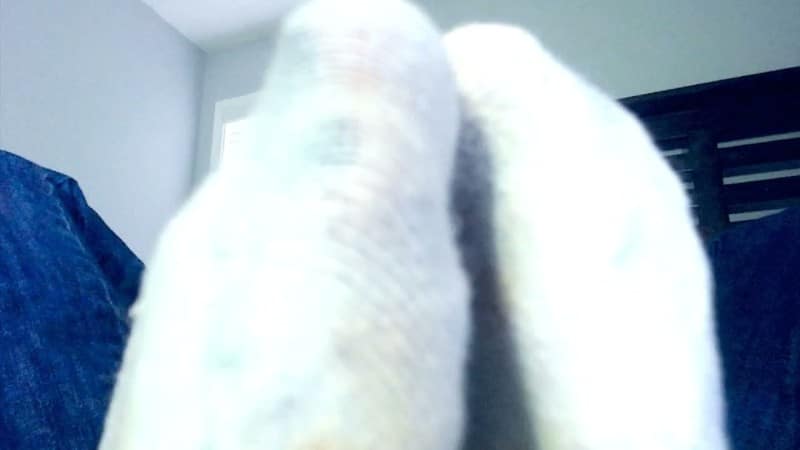 Kerri Kings Naughty Pleasures - Kerri King Rewards Daddy for Her Shopping Trip with a Dirty Sock Footjob Cum Countdown 5