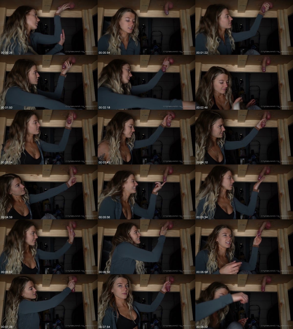 Kinky Mistress Sofia - Milking From The Gloryhole 6