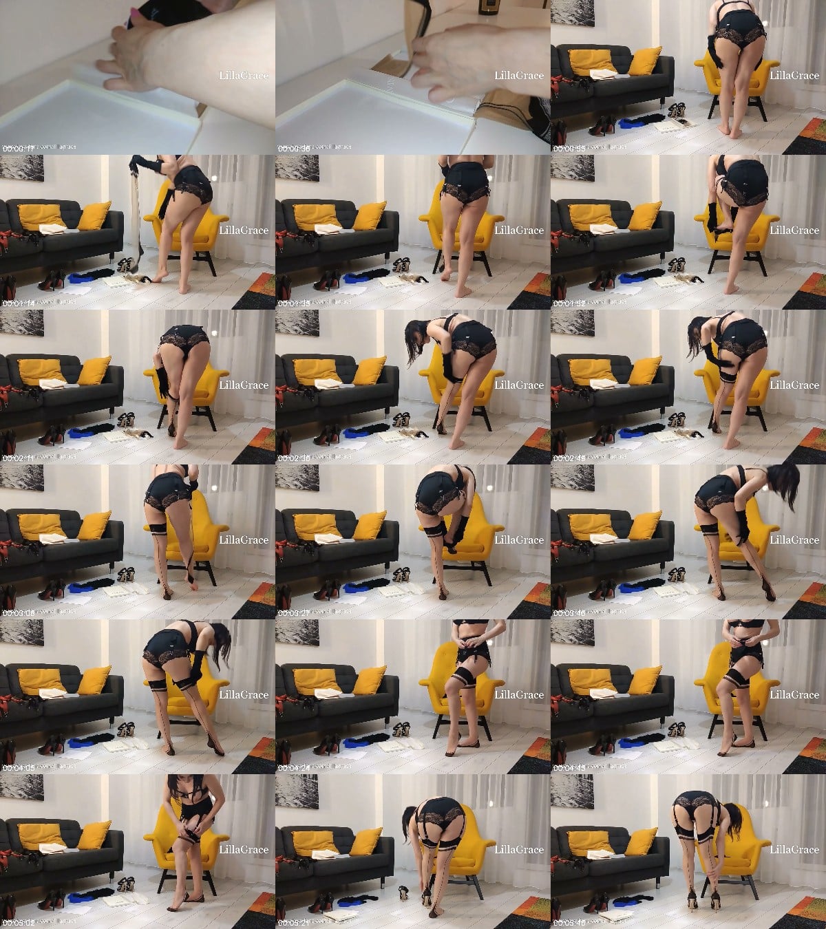 Lilla Grace - New Luxurious Fully - Fashioned Nylons 6