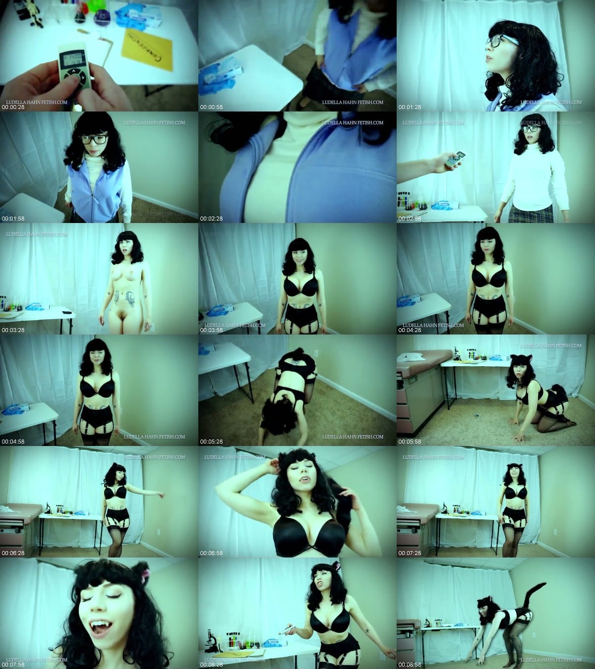 Ludella Hahn Fetish - Nerdy To Purrdy - Giant Cat Girl Transformation 6