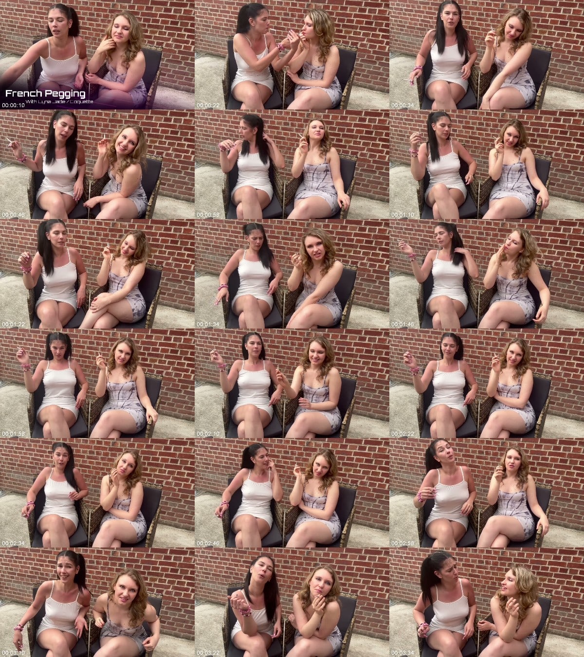 Lyna Jade - Two Goddesses Their Cigarettes And Your Humiliation 6