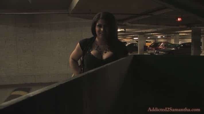 MackMovies - Samantha Mack - Dumpster Jack Off 2