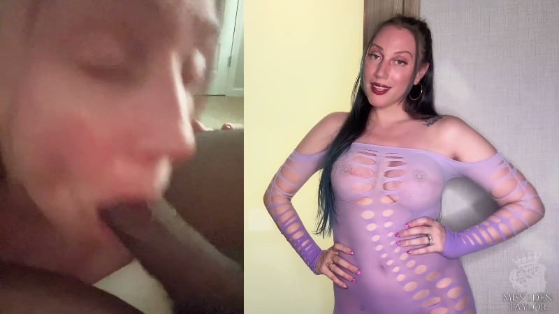 MissEdenTaylor - Mouthwatering BBC BBC humiliation blowjob 3