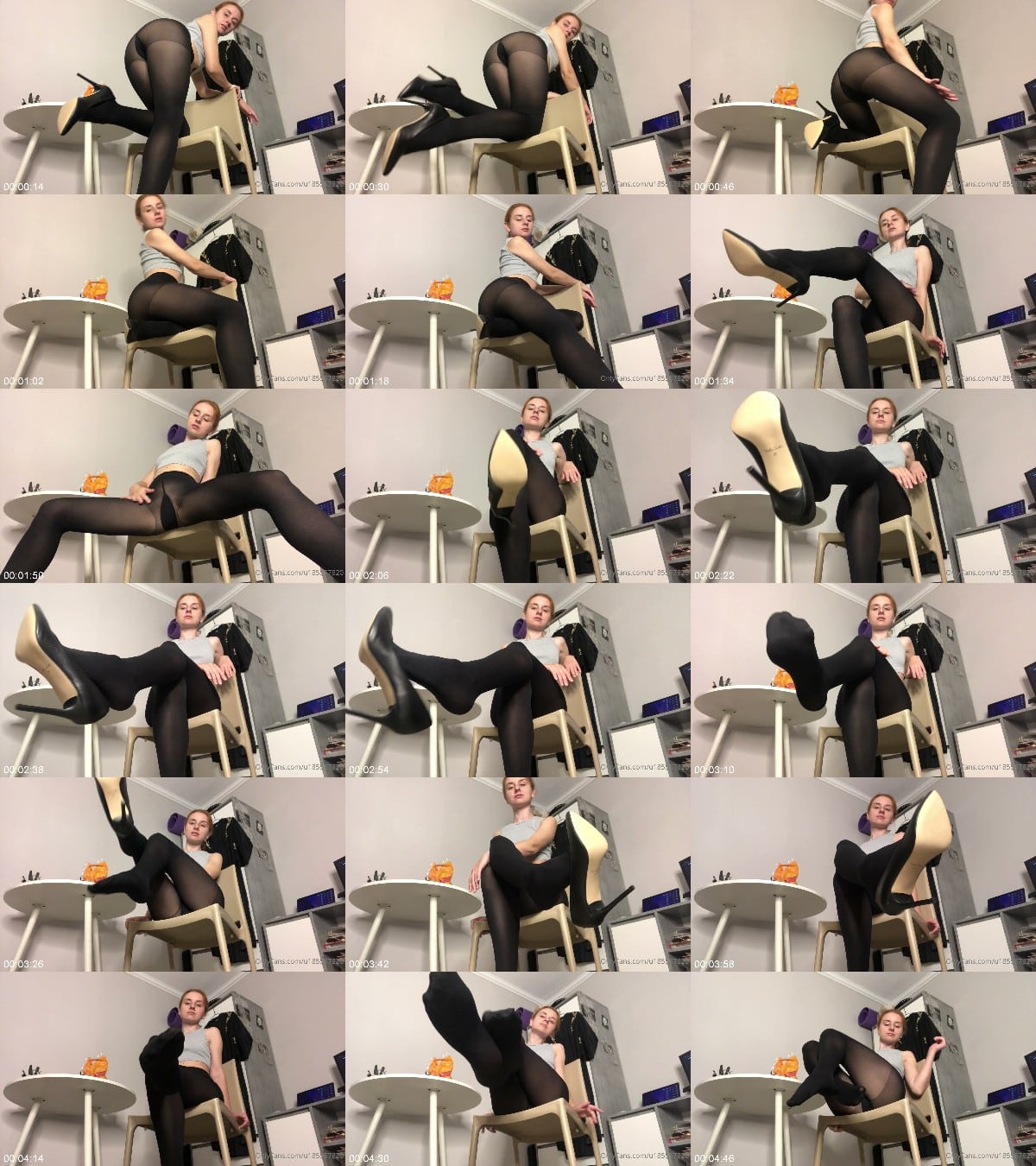 Miss Katrin - Teasing In Pantyhose 6