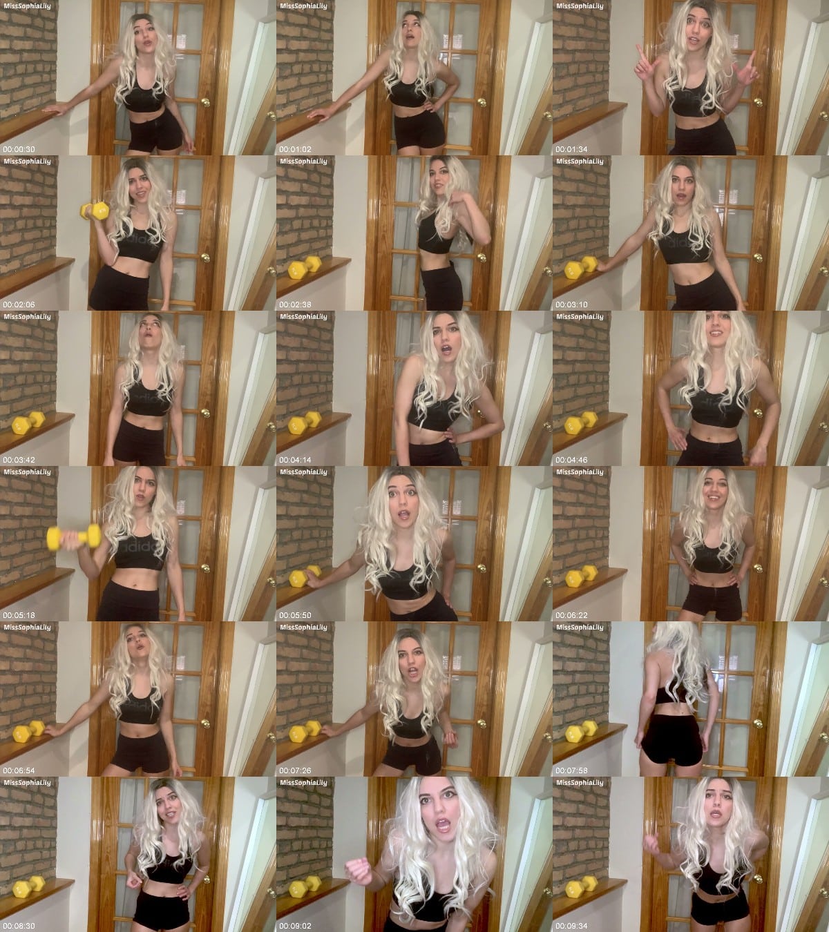 Miss Sophia Lily - Get to the Gym and Jerk it Loser JOI 6