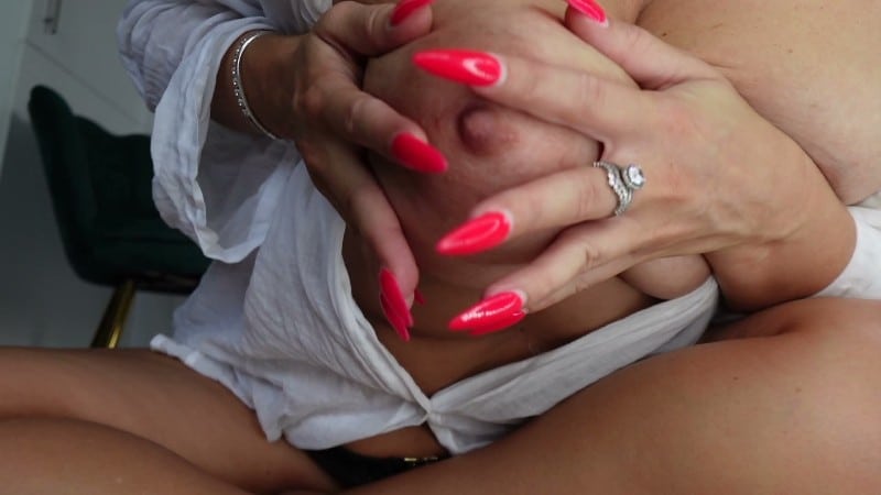 MissesDiscreets - Your step-sister found a pair of her pantyhose in your room 3