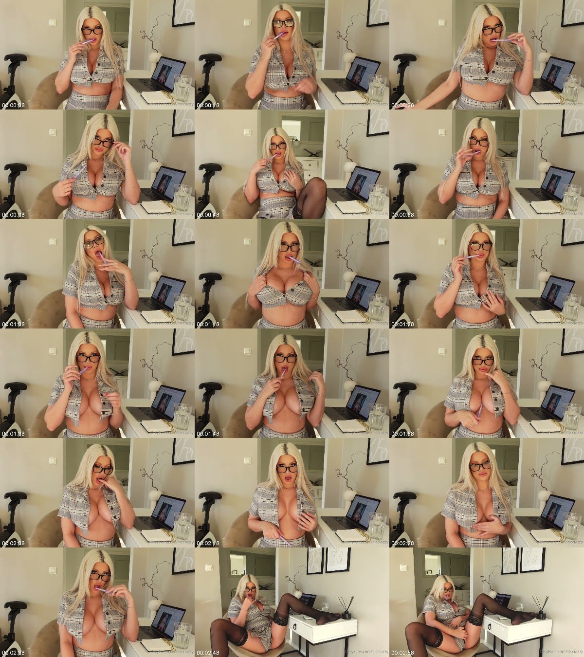 Nicciazzy - Wanna Be Your Horny Little Secretary Who Gives You Blowjobs When Ever You Want 6