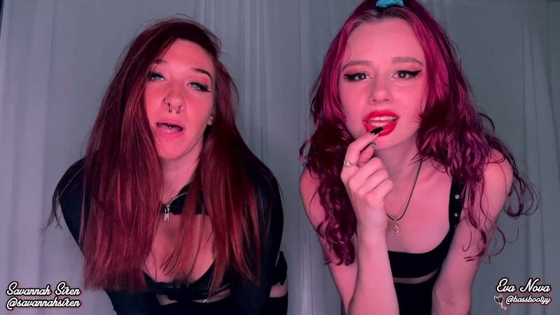 SavannahxSiren - Double Domme JOI and Nude Cum Countdown 3