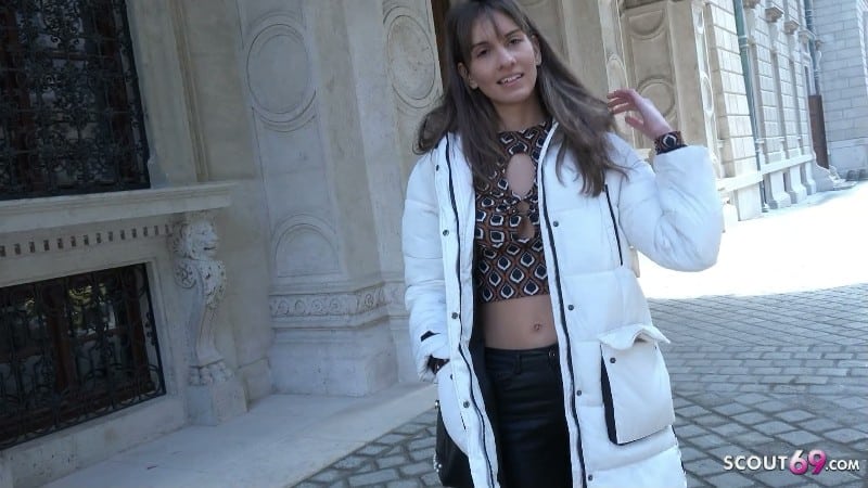 Scout69 - Lili Charmelle - SKINNY Long Legs Teen Lili Charmelle - Pickup and Rough Casting Fuck 2