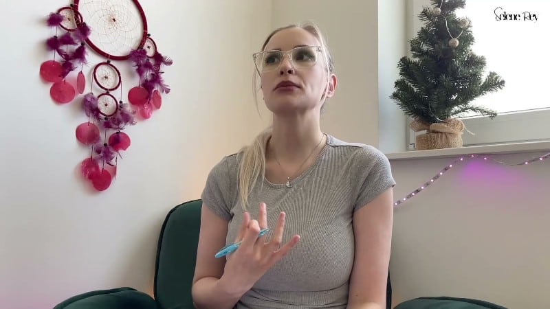 Selene Rey - Your Second Therapy-Session (Humiliation Cum Denial) 19