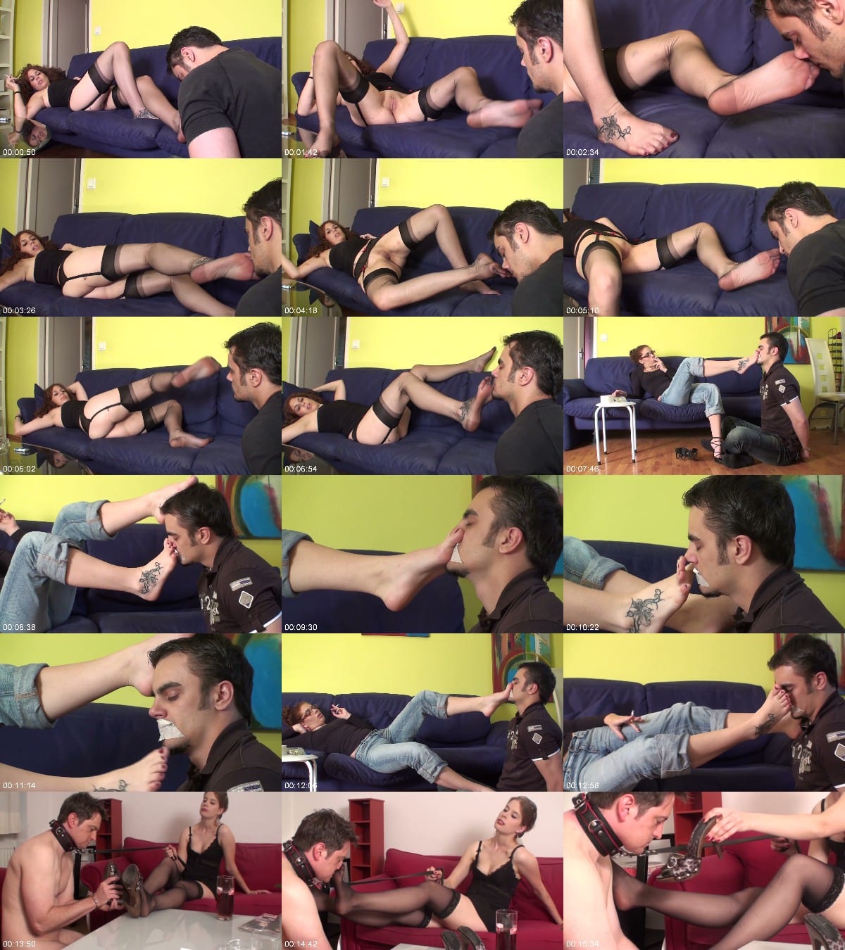 Sniff my stinky feet 6