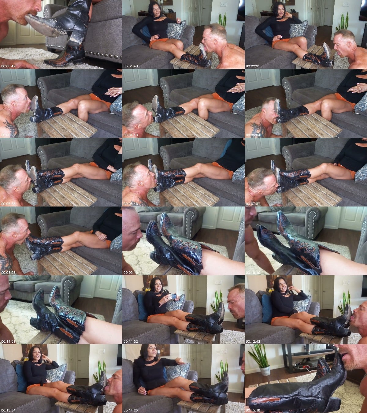 World Goddess - GODDESS ZEPHY - My bf said you have to clean my cowgirl boots - CUSTOM CLIP 6