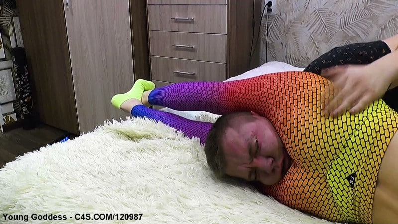 Young Goddess - Rainbow Leggings Reverse 2
