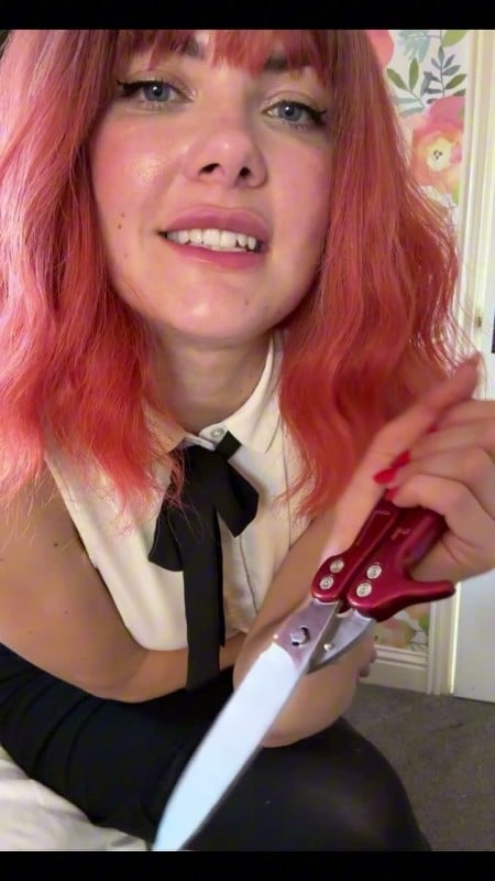 Yourhikerbabe - Governess Chops Off Your Penis 4