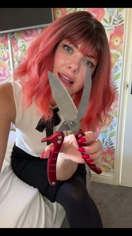 Yourhikerbabe - Governess Chops Off Your Penis 3