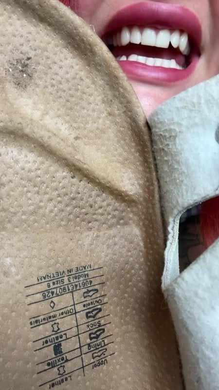 Yourhikerbabe - Imposed Bi Birkenstock Cleaning Slave 2