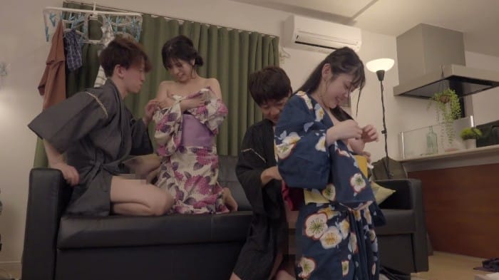 [AWAW-008] After The Festival: Wild Home Boozing With Yukata Girls! Disheveled Panty Flashes Too Hot - Forgive Me If I Pounce Just Tonight? 3