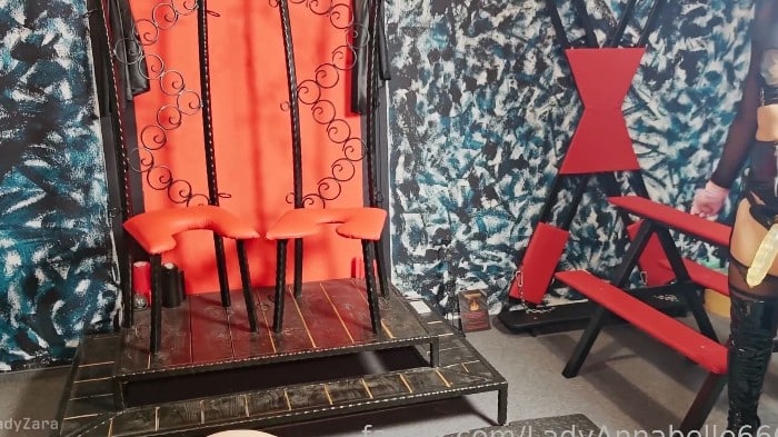 [Fansly] Ladyannabelle666 - I And Lady Zara Fucked His Throat And Ass At The Same Time 5