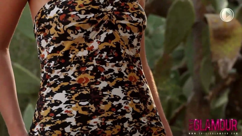 ThisIsGlamour 15 01 13 Charlotte Markham Teasing In Animal Print Top And Black Panties FullHD 22