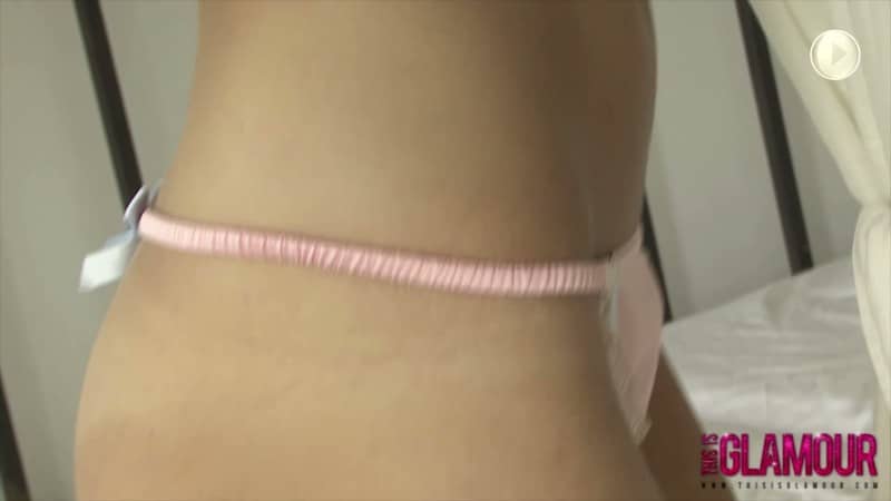 ThisIsGlamour 15 06 30 Isabella B Pink Lingerie In Bedroom FullHD 4