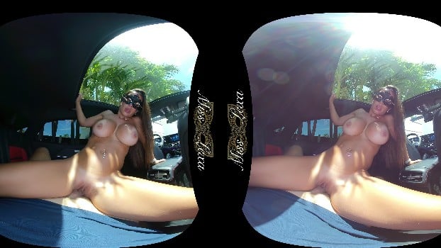 [MissLexaVR / Sexlikereal.Com] Miss Lexa - Hot Stepmom Gets Fucked In The Car [8192x4096p / 8k] 4