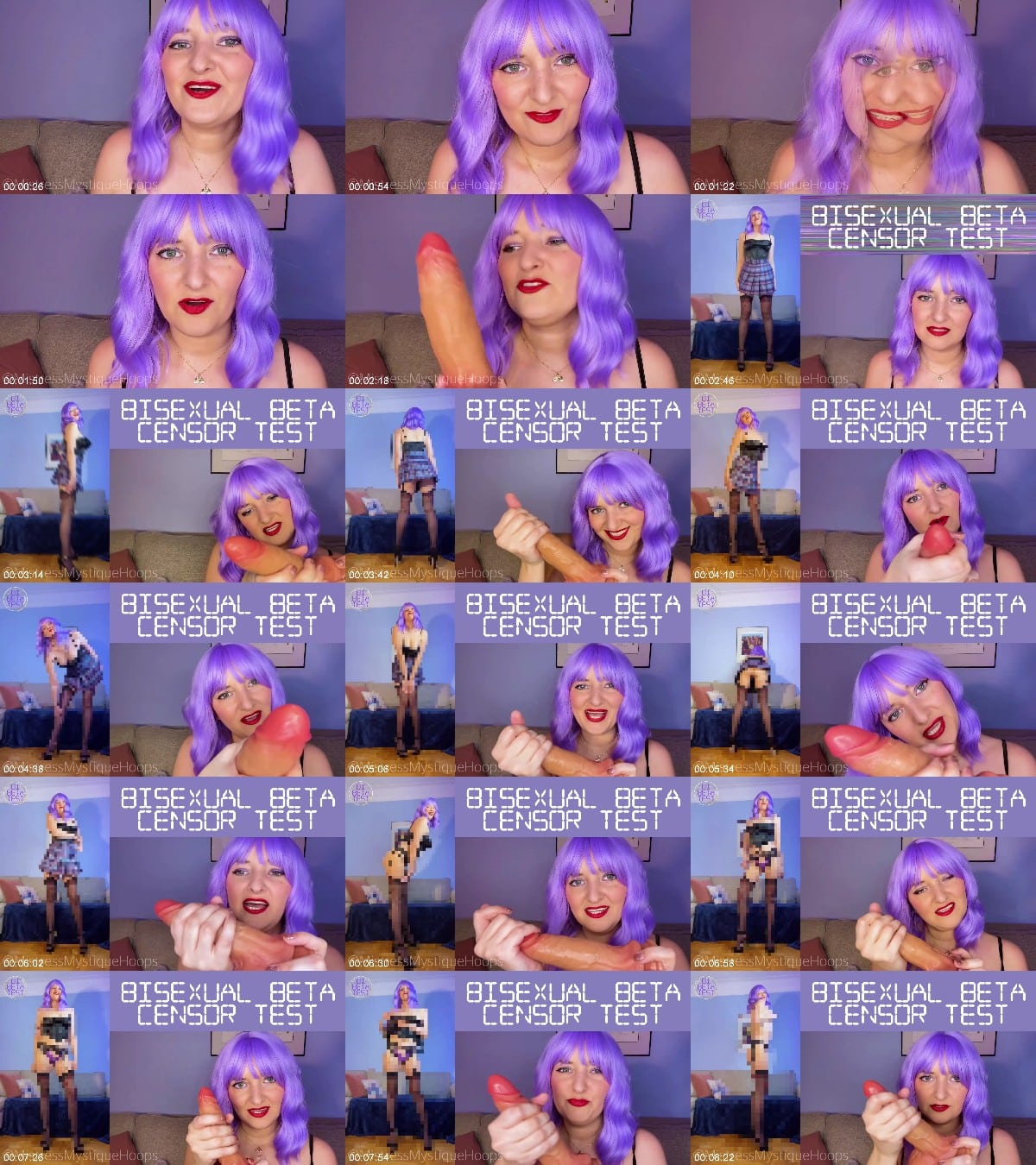 mistressmystique - Bisexual Beta Censor Test 6