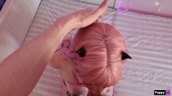Puppygirlfriend - Busty Ahegao Demon Deepthroat, Pussy Fucking, Cum On Tits 1