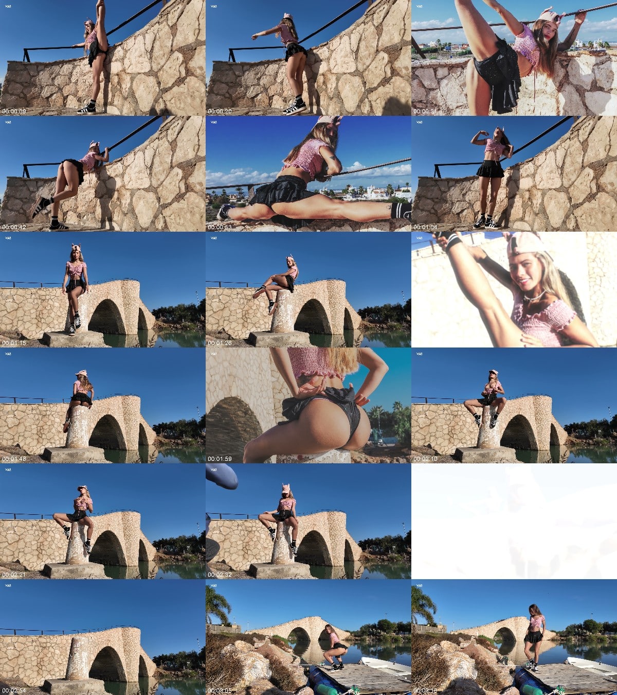 Watch4Beauty 26/01/12 Irene Rouse Sexy In A Cap Backstage FullHD 6