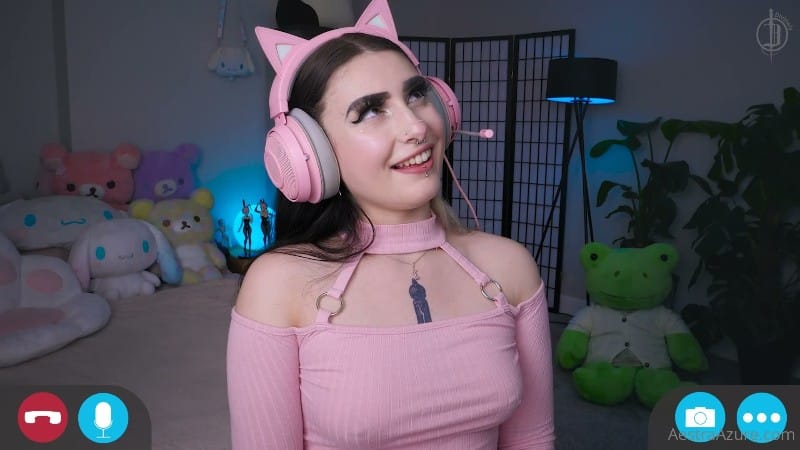 Aestra Azure - E-Girl Video Call JOI 1