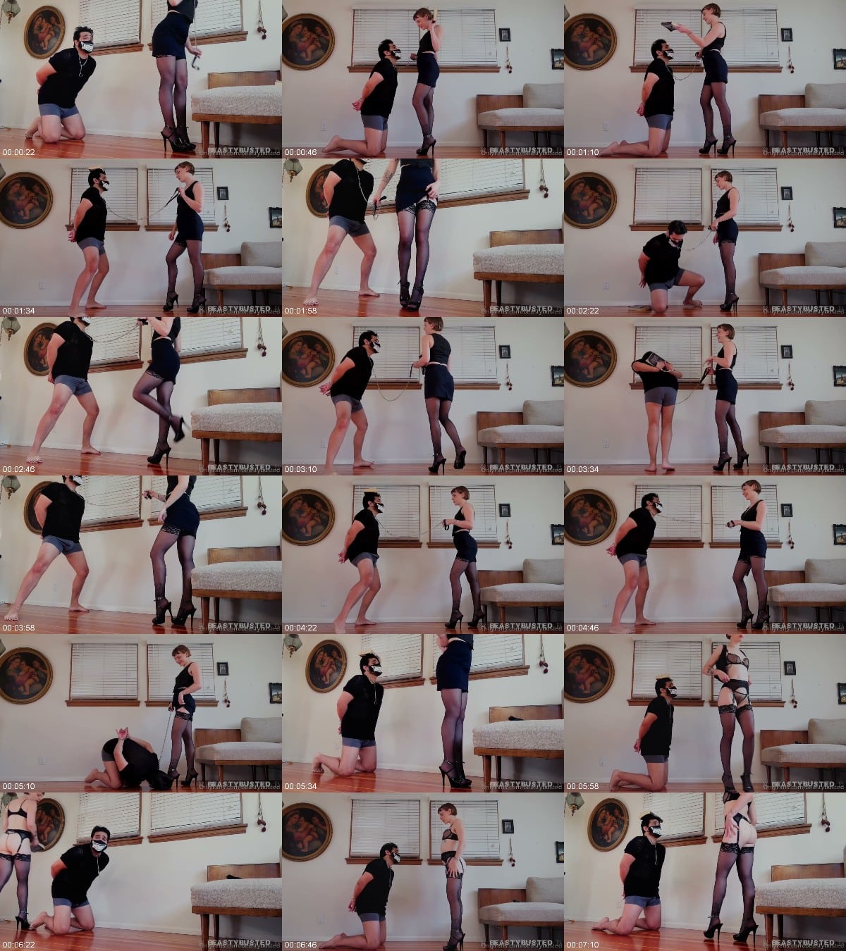 BeastyBusted - Princess Lucy Lovejoys Painful Ballbusting Book Game 6