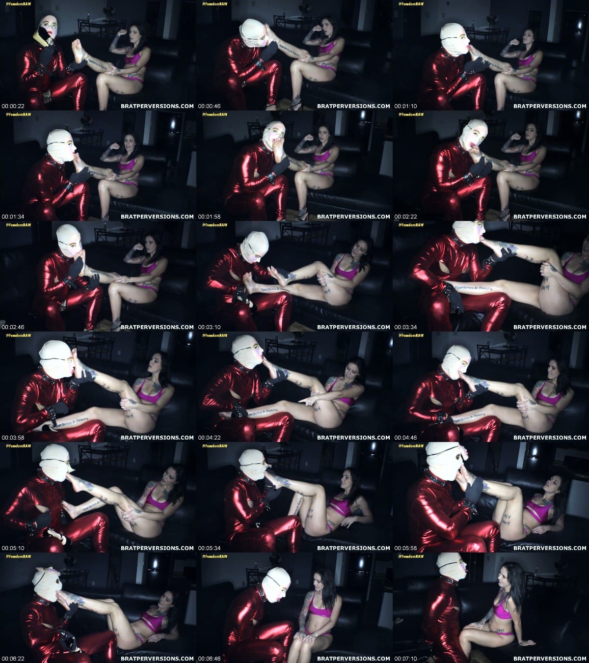 Brat Perversions - Feet Domina Humiliates Her Sissy Bitch 6