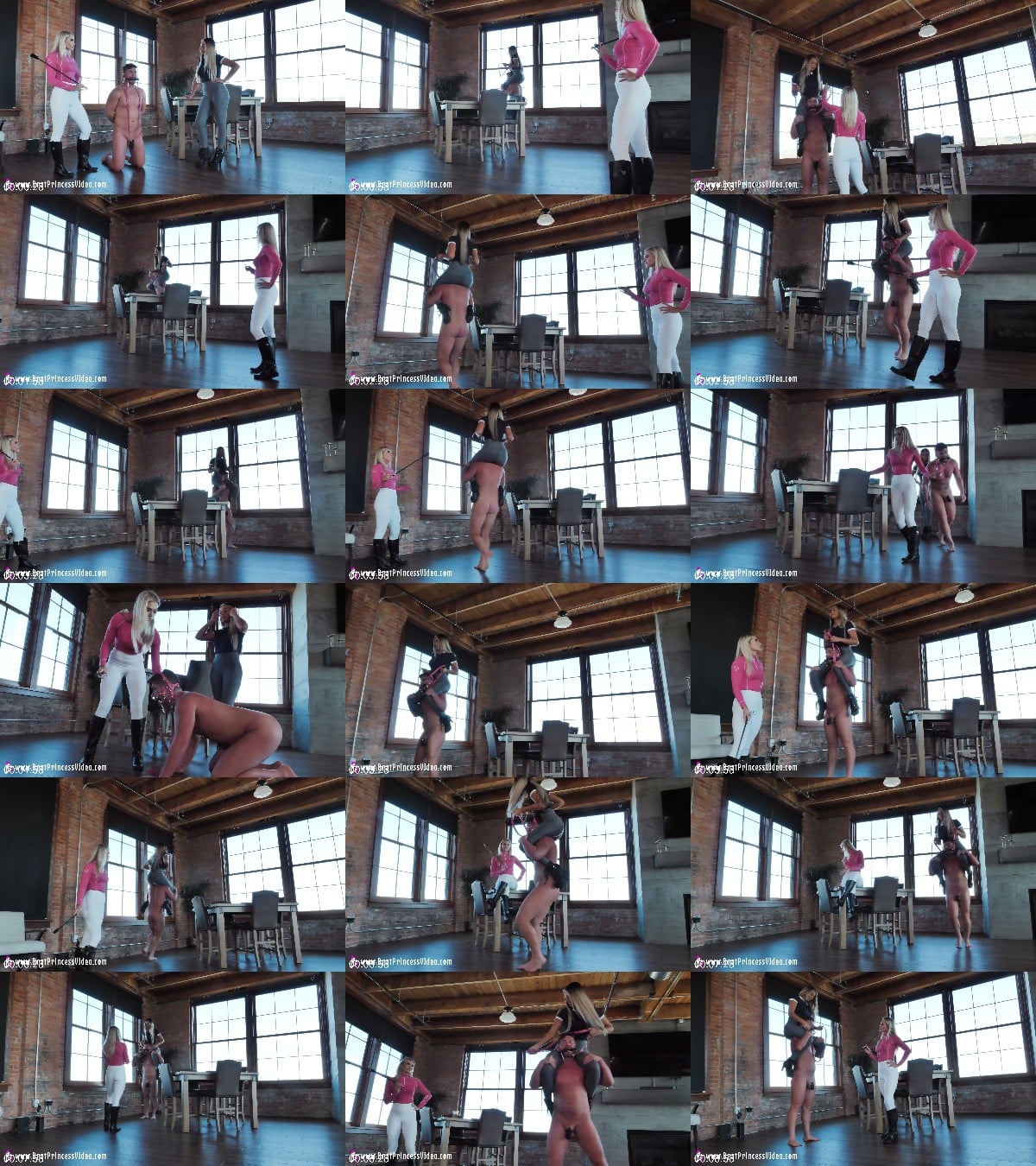 Brat Princess 2 - Amber and Ava - Ava Rides Amber Instructs 4K 6